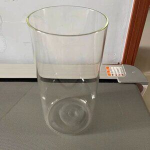 Clear Glass Cylinder Vase